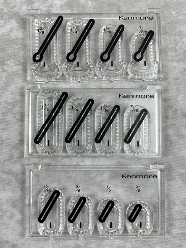 Vtg set kenmore sewing - set, of