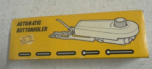 Vintage automatic buttonholer - automatic,